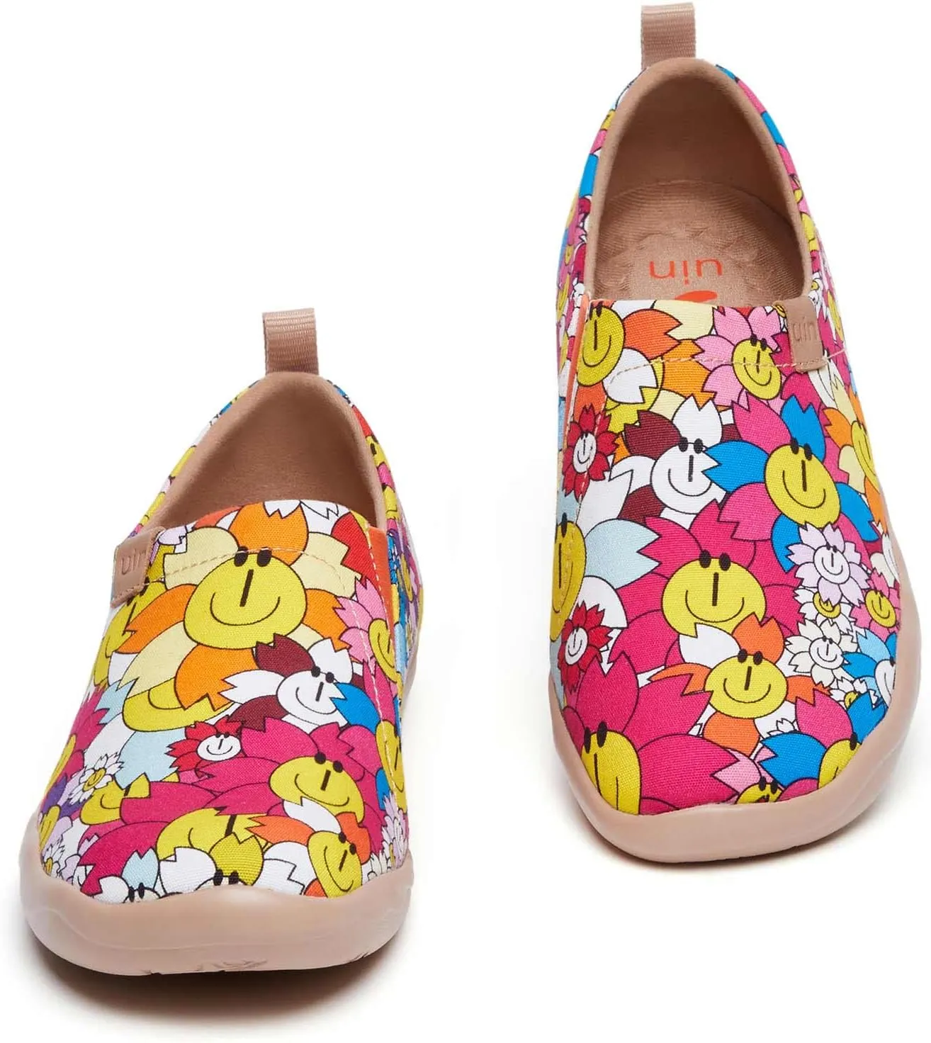 UIN Women's Art Travel Shoes Slip On Casual Cozy Loafers Lightweight Comfort Fashion Sneaker Toledo Ⅰ