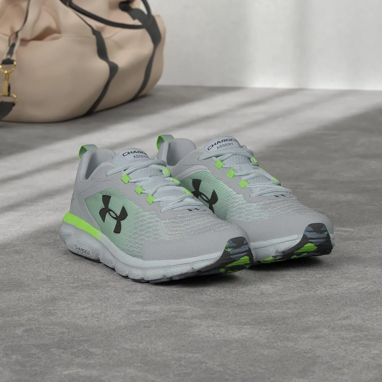 Under Armour Men's Charged Assert 9 Marble Running Shoe