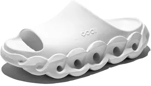 Unisex Outdoor Sandals for Fashion Outfit with 5cm Height Boost & Arch Support & Post-Workout Recovery - Waterproof Quick-Dry Lightweight Mules & Clogs, Non-Slip Durable Slides