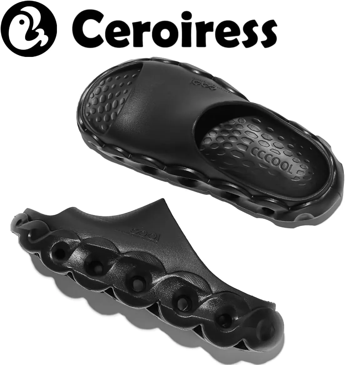 Unisex Outdoor Sandals for Fashion Outfit with 5cm Height Boost & Arch Support & Post-Workout Recovery - Waterproof Quick-Dry Lightweight Mules & Clogs, Non-Slip Durable Slides