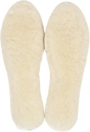 Unisex Sheepskin Insoles Warm Soft Cozy