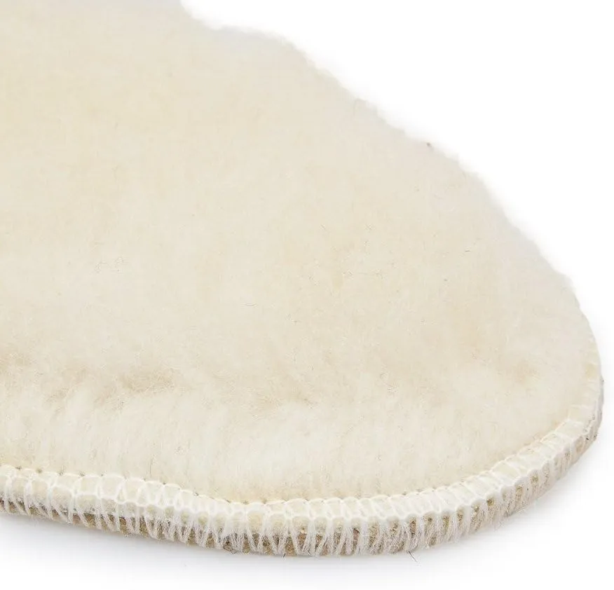 Unisex Sheepskin Insoles Warm Soft Cozy