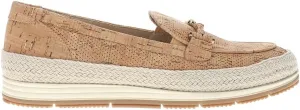 VANELi Womens Quarzi Athleisure Perforated Slip On Loafers Casual - Beige