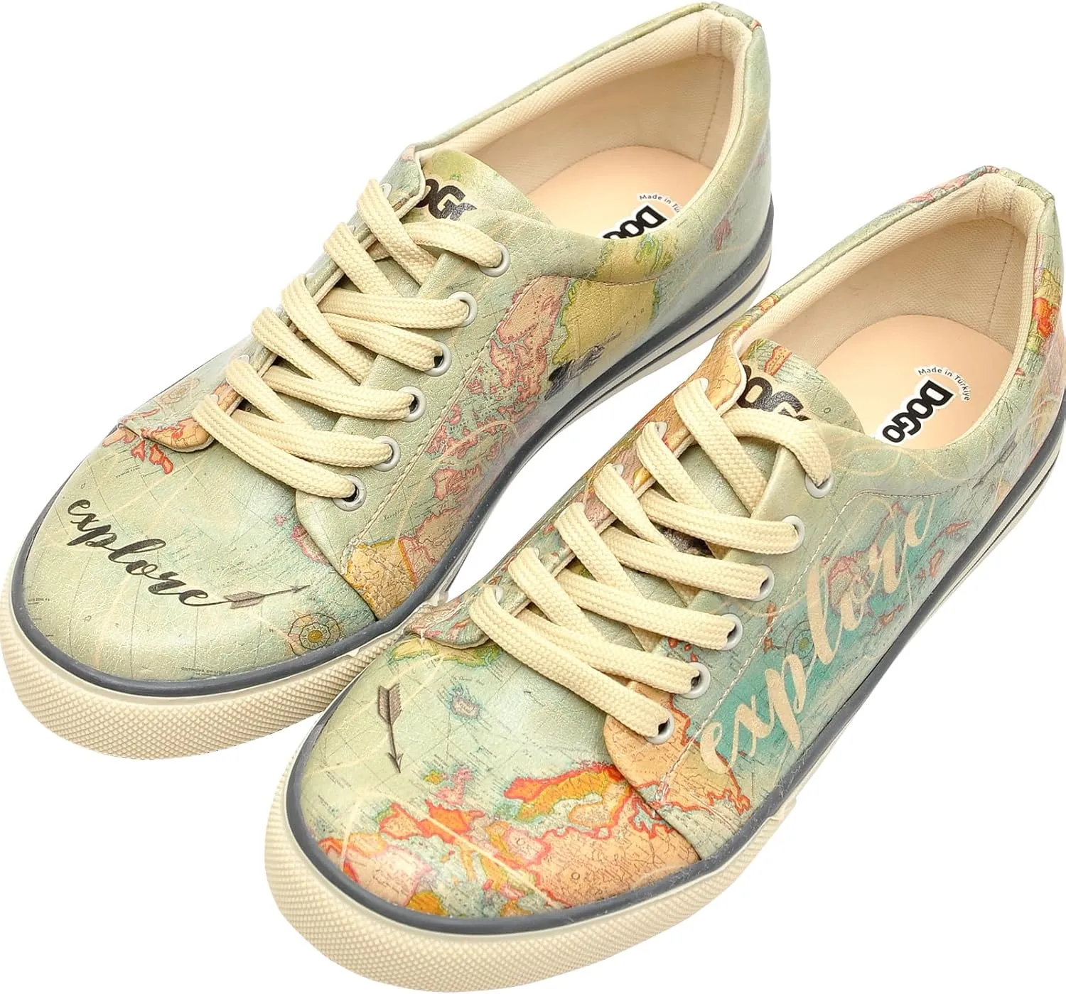 Vegan Leather Sneakers for Women - Handmade and Unique Fashion Sneakers for Women