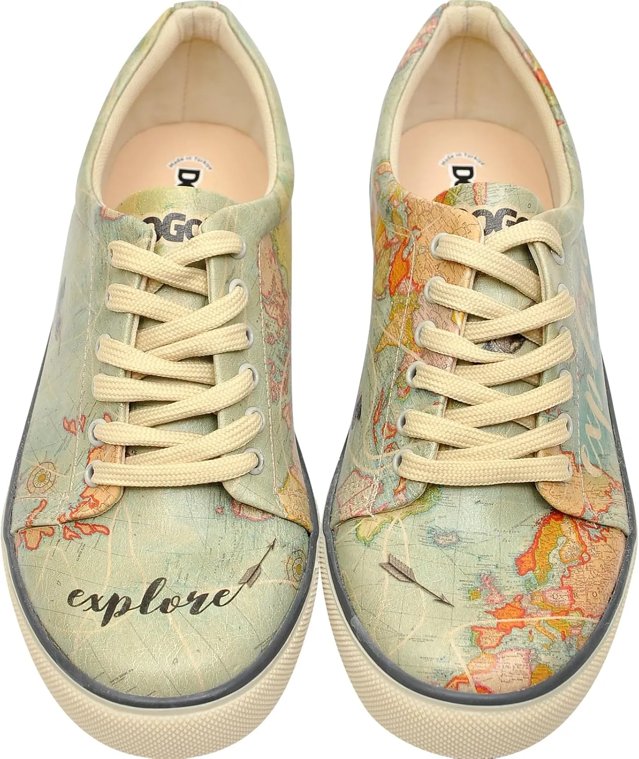 Vegan Leather Sneakers for Women - Handmade and Unique Fashion Sneakers for Women