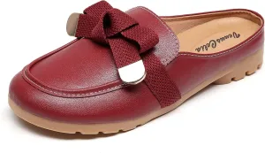 VenusCelia Women's Bullet Comfort Walking Mules