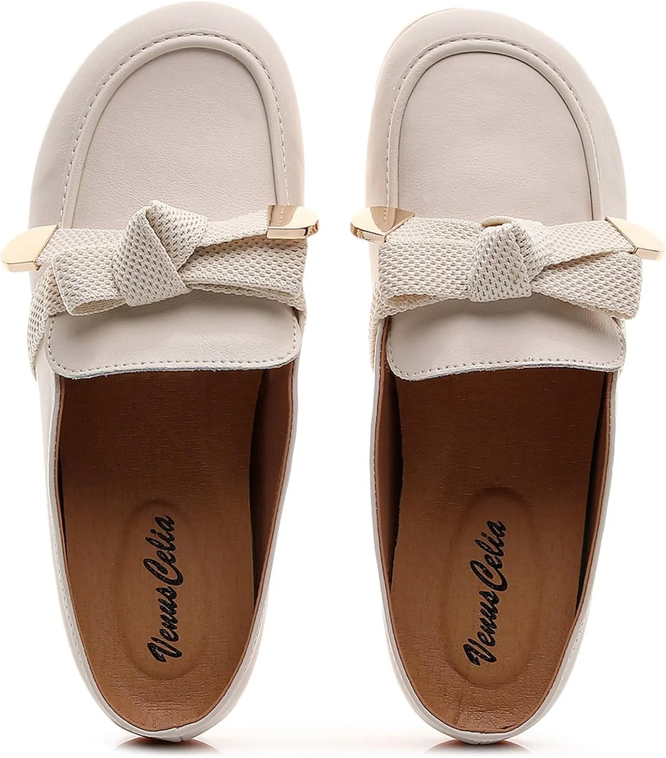 VenusCelia Women's Bullet Comfort Walking Mules