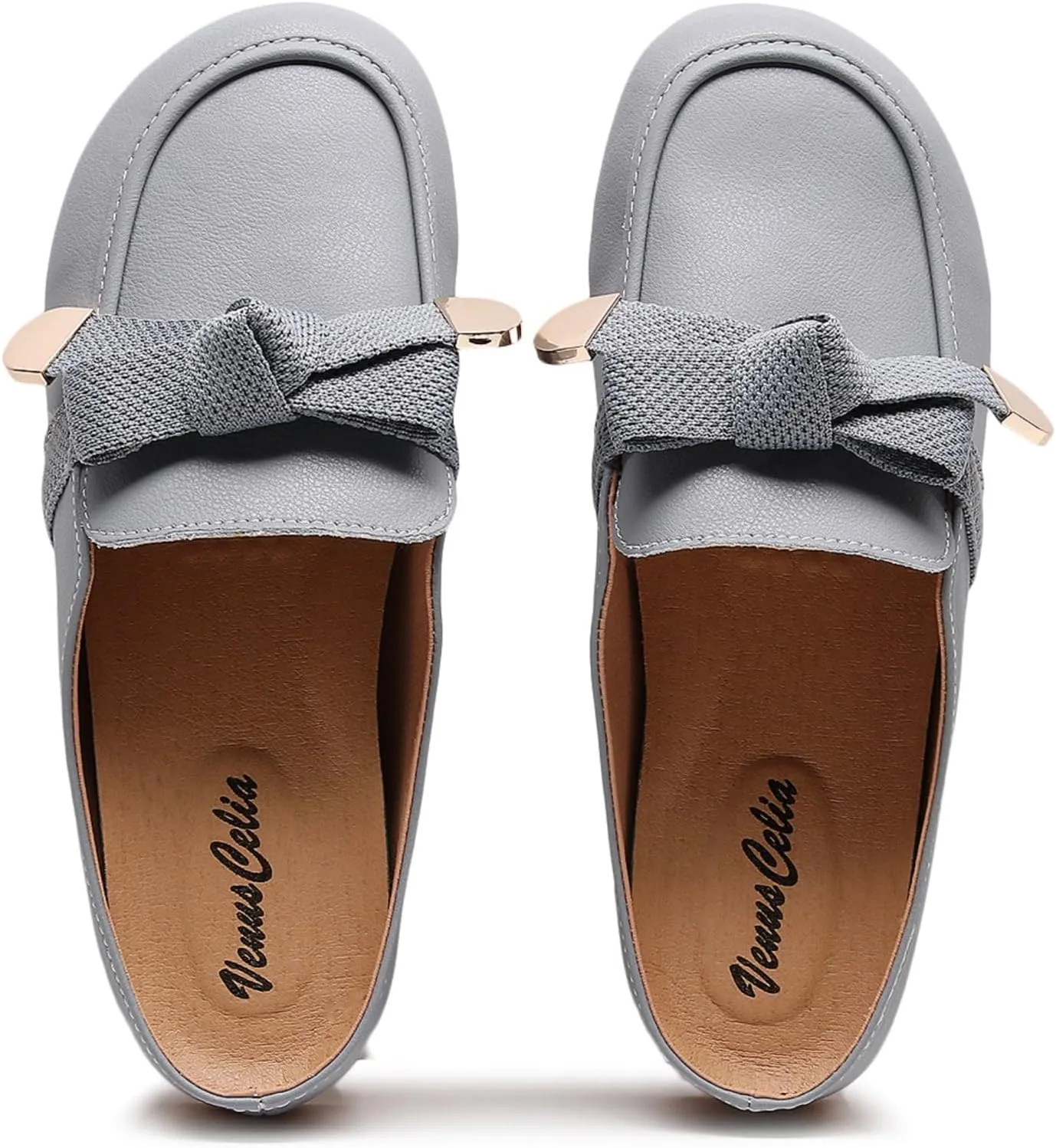 VenusCelia Women's Bullet Comfort Walking Mules