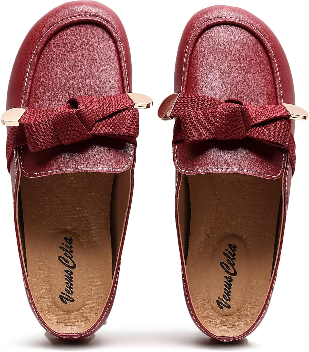 VenusCelia Women's Bullet Comfort Walking Mules