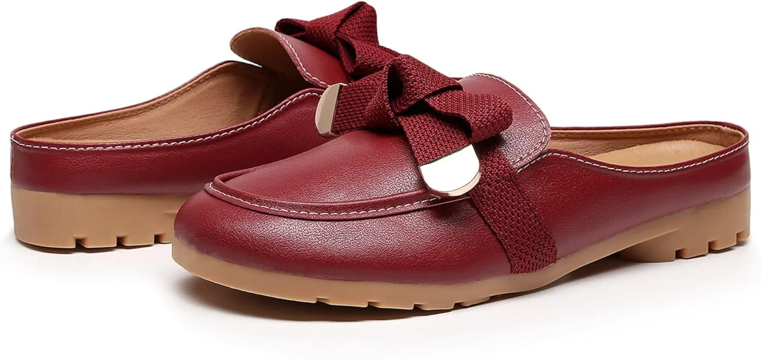 VenusCelia Women's Bullet Comfort Walking Mules