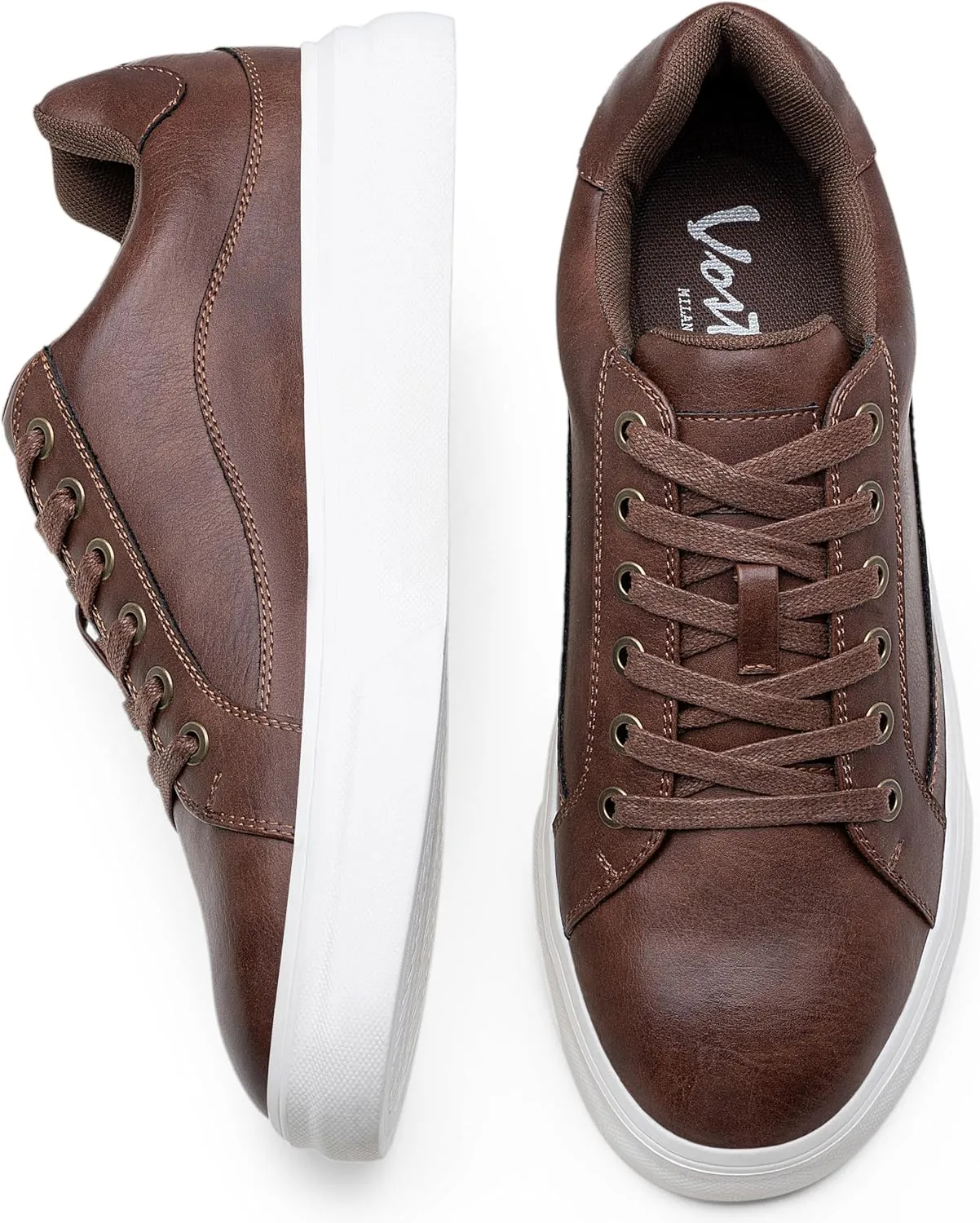 Vostey Men's Fashion Sneakers Classic Casual Shoes for Men Stylish Soft Mens Dress Sneakers