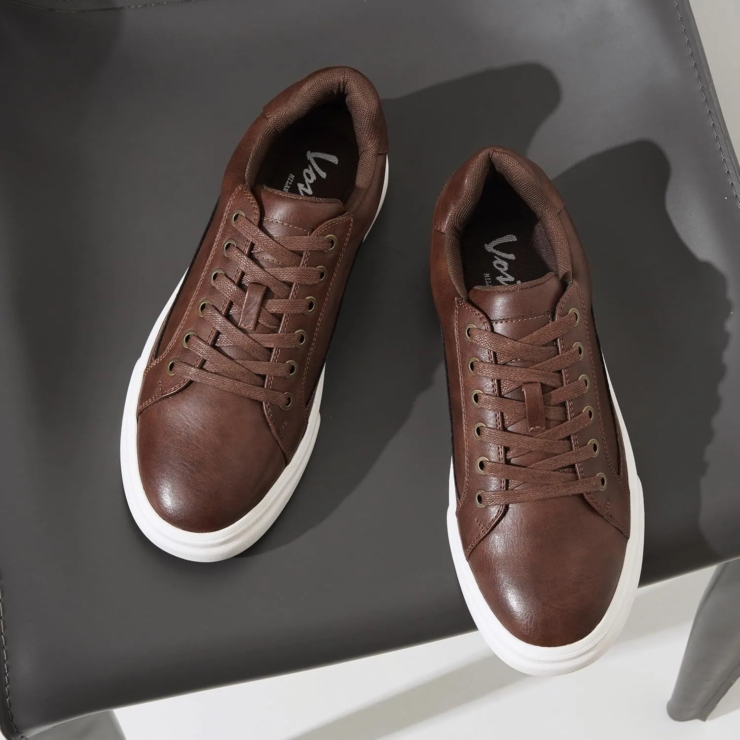Vostey Men's Fashion Sneakers Classic Casual Shoes for Men Stylish Soft Mens Dress Sneakers
