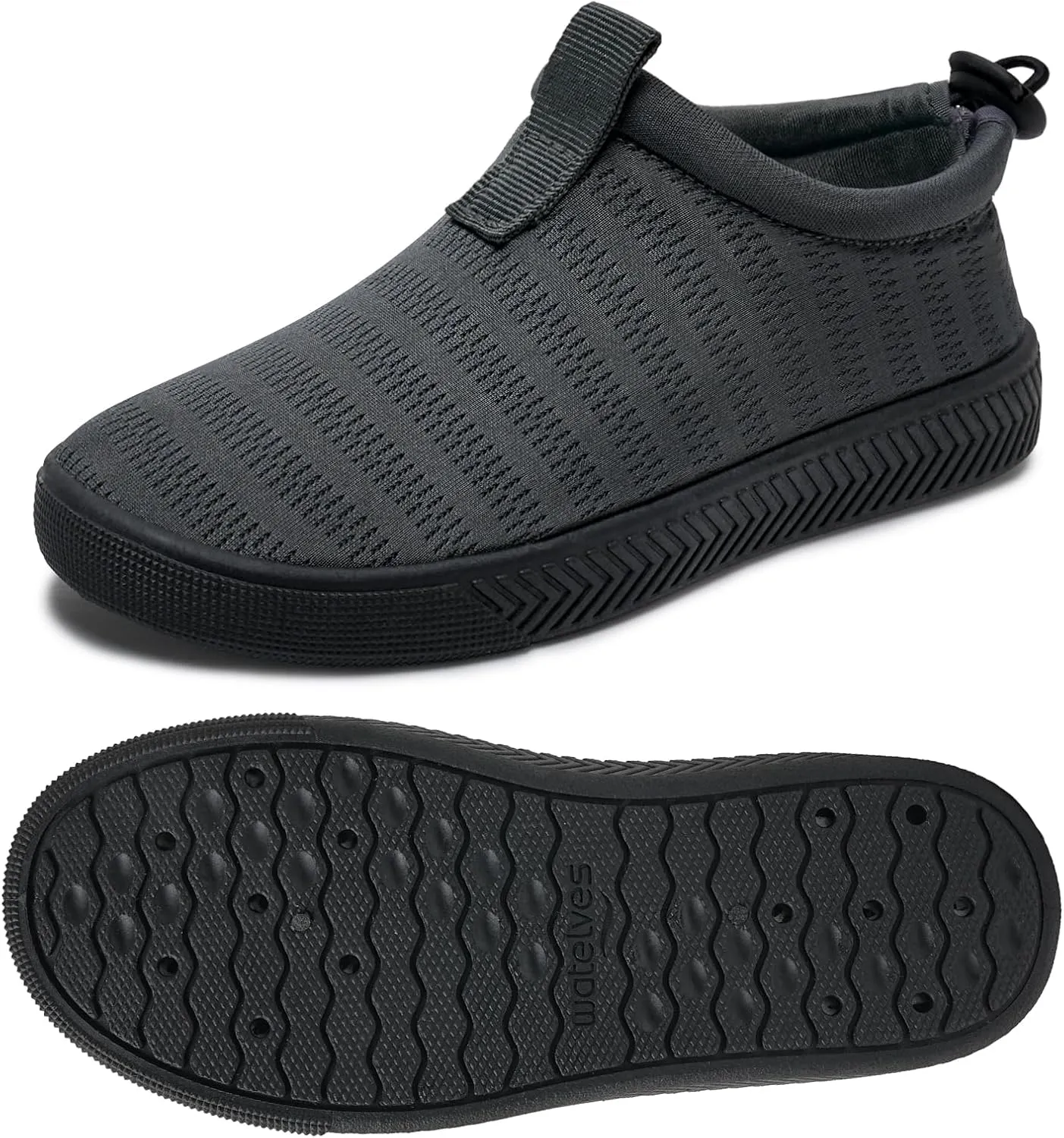 WateLves Toddler Water Shoes Kids Boys and Girls Quick Dry Water Sneakers Slip On Aqua Swim Shoes for Beach Daily Walking
