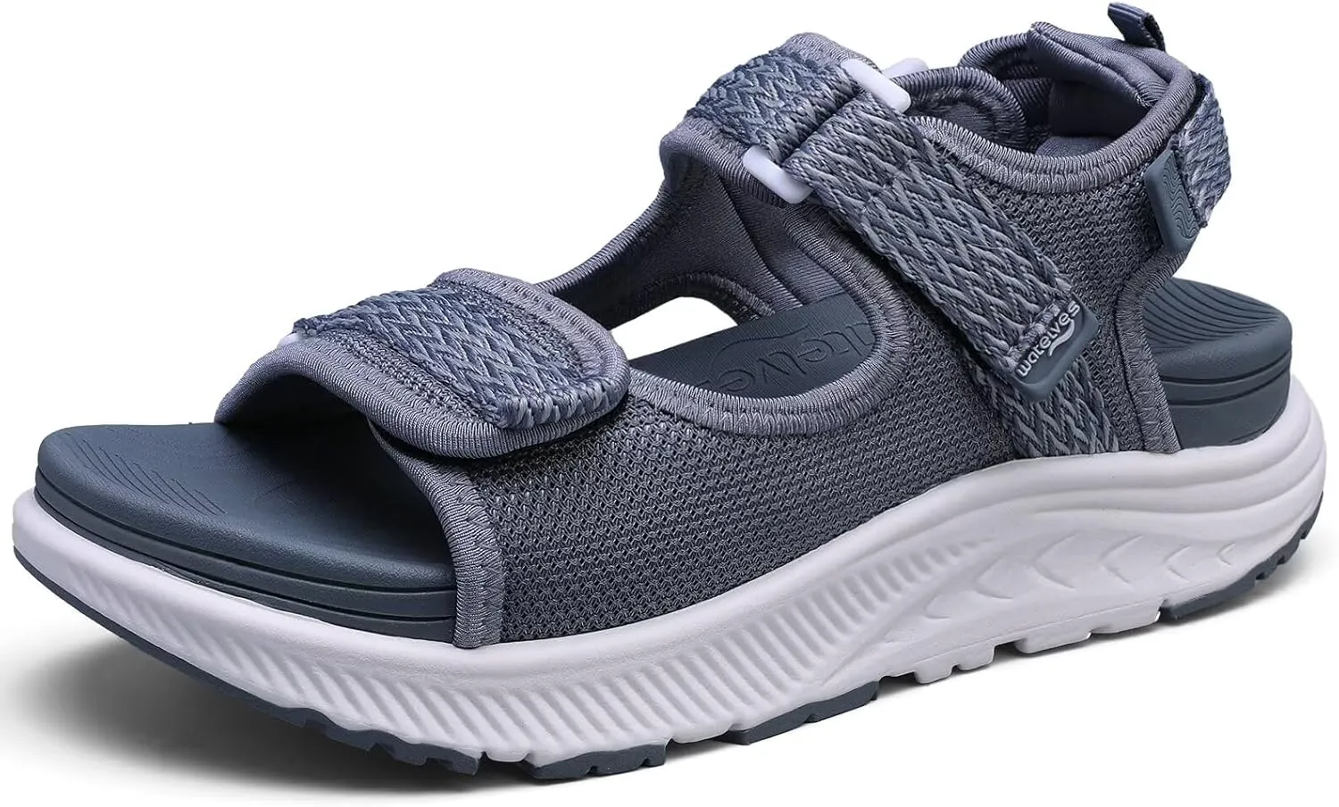 WateLves Womens Orthopedic Walking Sandals Summer Casual Outdoor Hiking Water Platform Sandals with Adjustable Strap Comfortable Plantar Fasciitis Arch Support