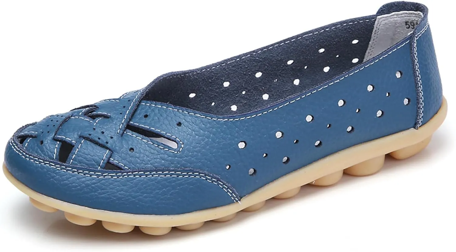Women Penny Loafer Casual Comfort Slip on Shoes Walking Flat Driving Moccasins Wide Width Shoes Ladies