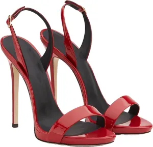Women's Back Strap Stiletto Sandals, Open Toe Summer Party Heels