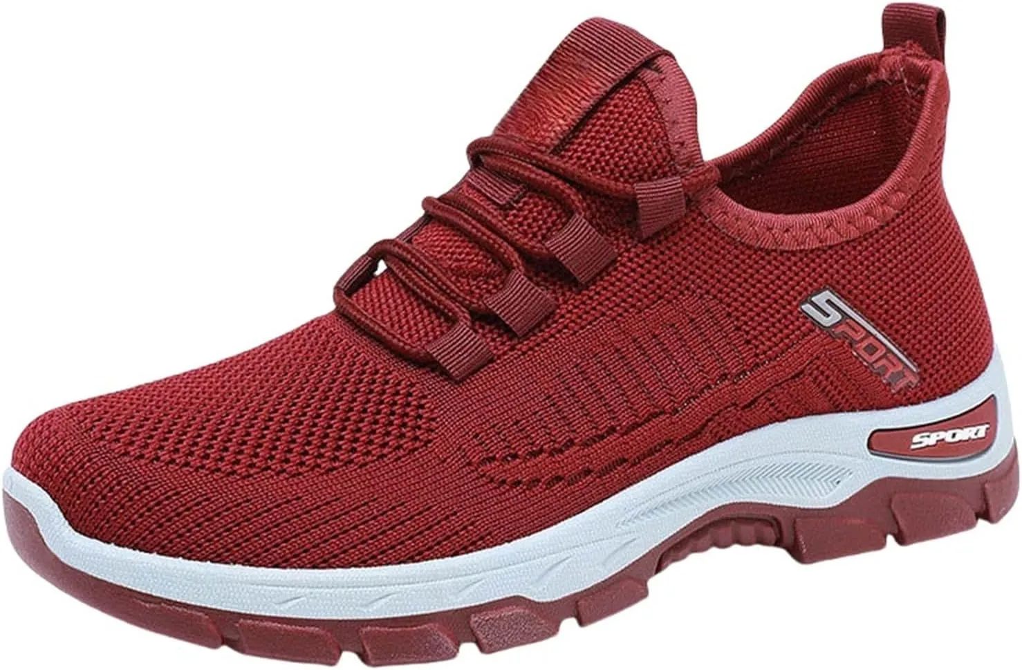 Women's Flats Shoes Slip On Mesh Breathable Casual Loafers Comfortable Soft Woman Comfort Orthopedic Diabetic Fashion Walking Shoes with Arch Support