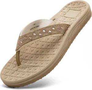 Women's flip-flops Sandals Summer beach slippers Classic comfort Lightweight casual non-slip durable flip-flops suitable for indoor and outdoor