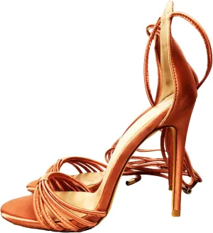 Women's Lace-Up Strappy Sandals, Stiletto Heels Party Footwear