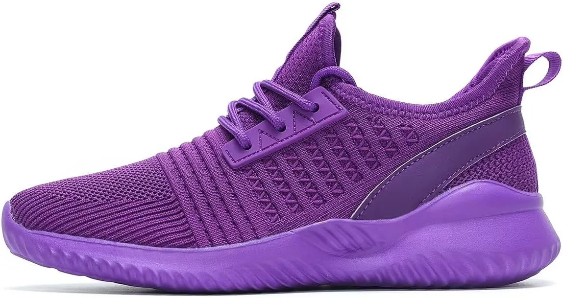 Women's Running Shoes Lightweight Breathable Walking Non Slip Athletic Fashion Tennis Sneakers Mesh Workout Casual Sports