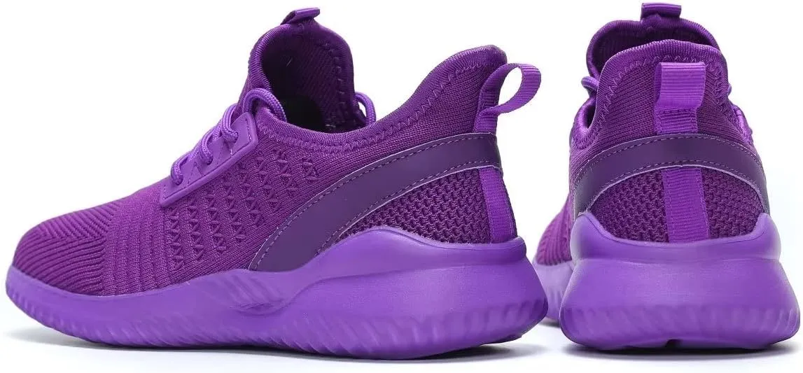 Women's Running Shoes Lightweight Breathable Walking Non Slip Athletic Fashion Tennis Sneakers Mesh Workout Casual Sports