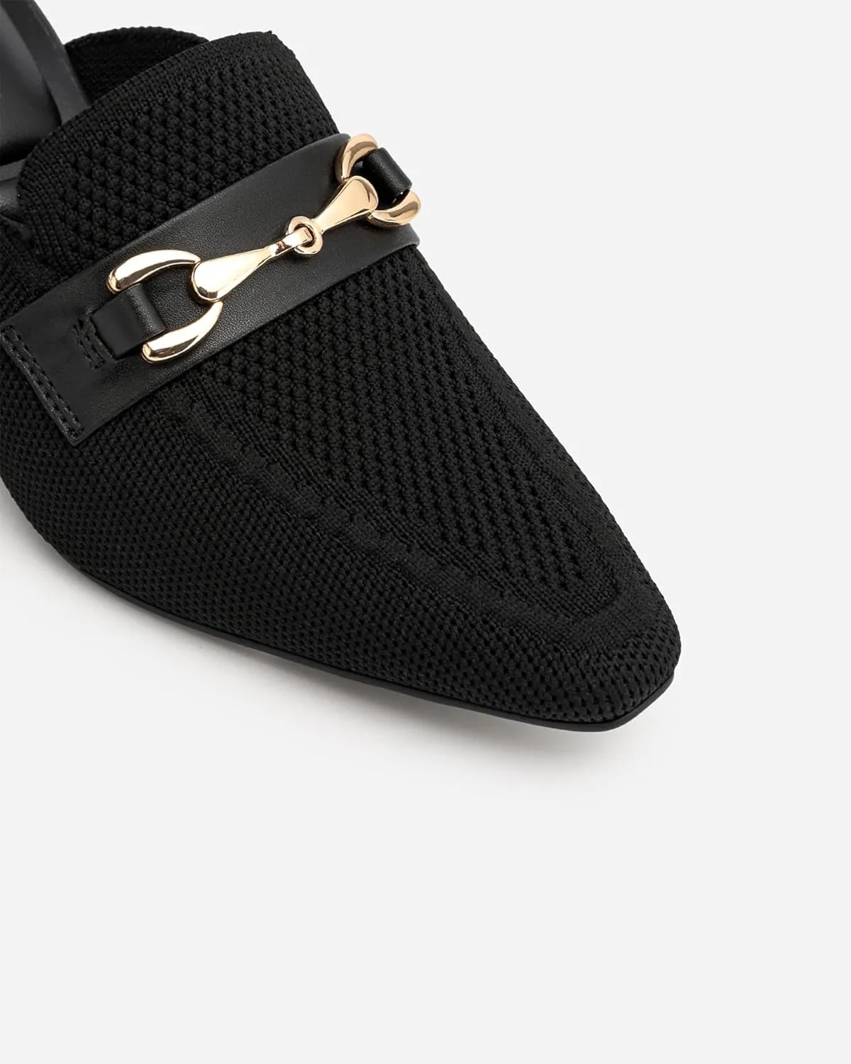 Women's Wedge Mules Mid Heel Sandals Pointed Toe Dressy Sandals Comfortable Heels Wedding Casual Shoes