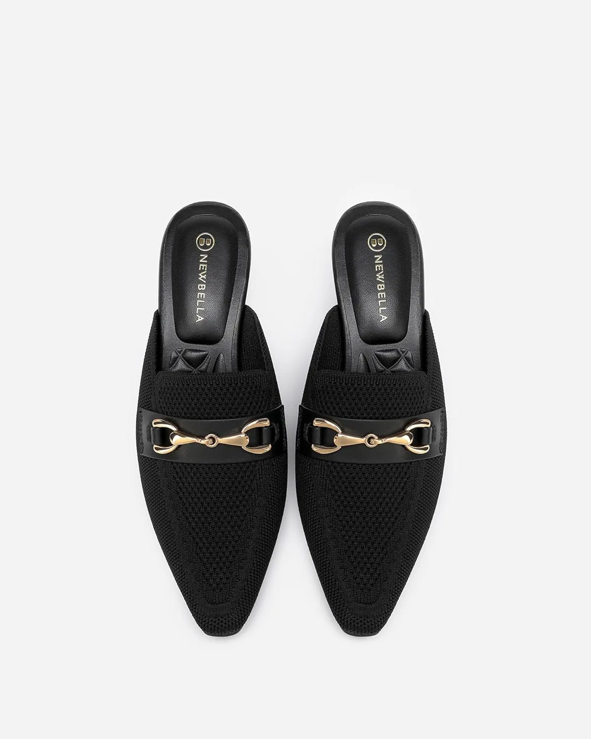 Women's Wedge Mules Mid Heel Sandals Pointed Toe Dressy Sandals Comfortable Heels Wedding Casual Shoes