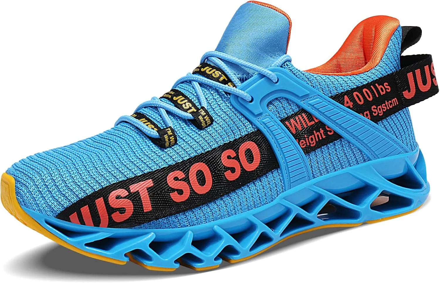 WONESION Mens Breathable Walking Tennis Running Shoes Blade Fashion Sneakers