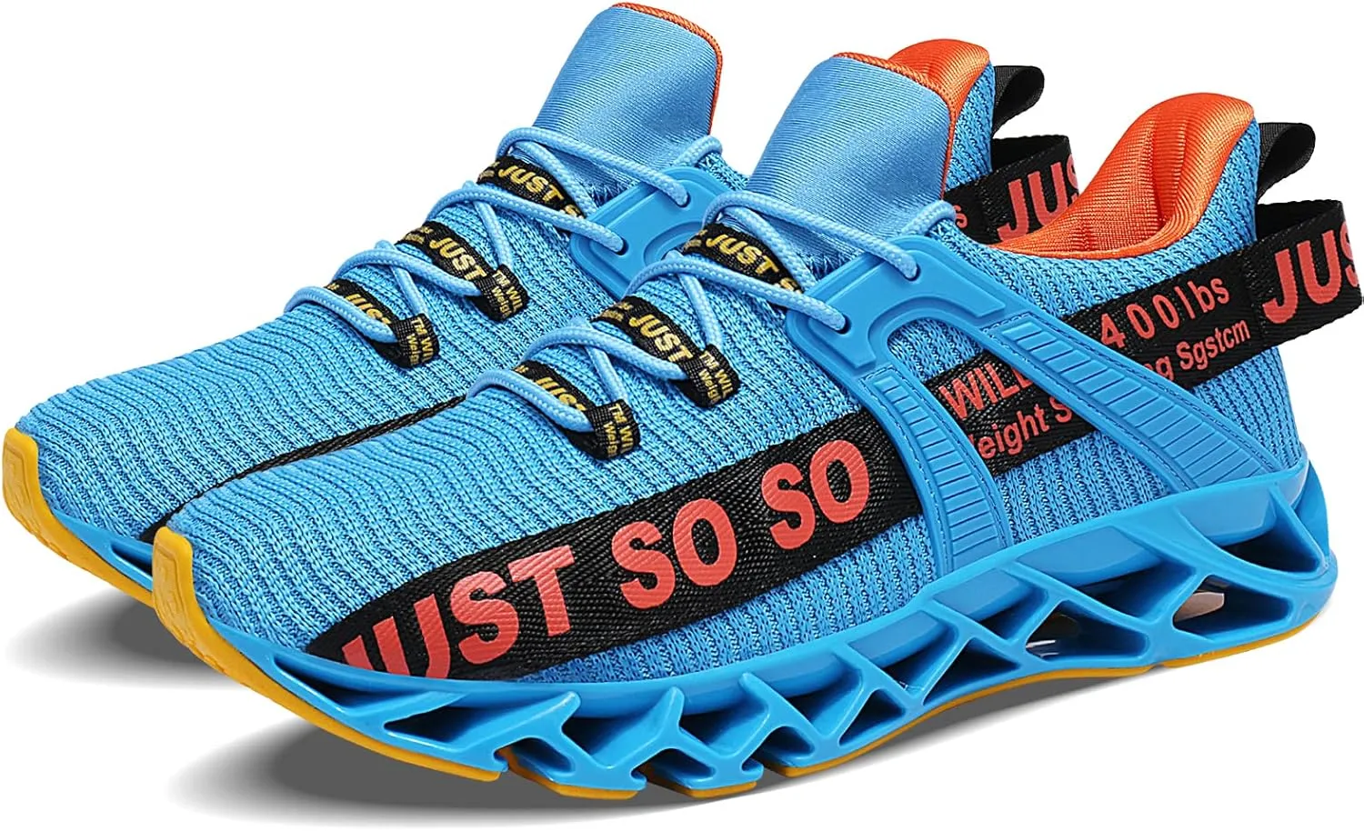 WONESION Mens Breathable Walking Tennis Running Shoes Blade Fashion Sneakers