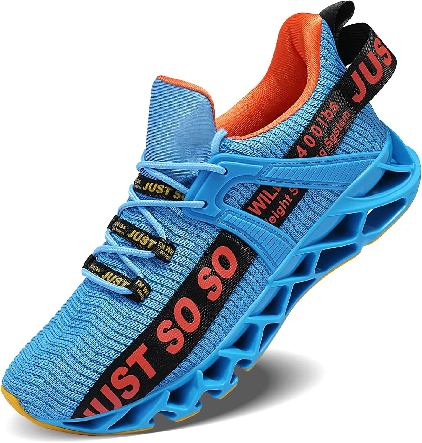 WONESION Mens Breathable Walking Tennis Running Shoes Blade Fashion Sneakers