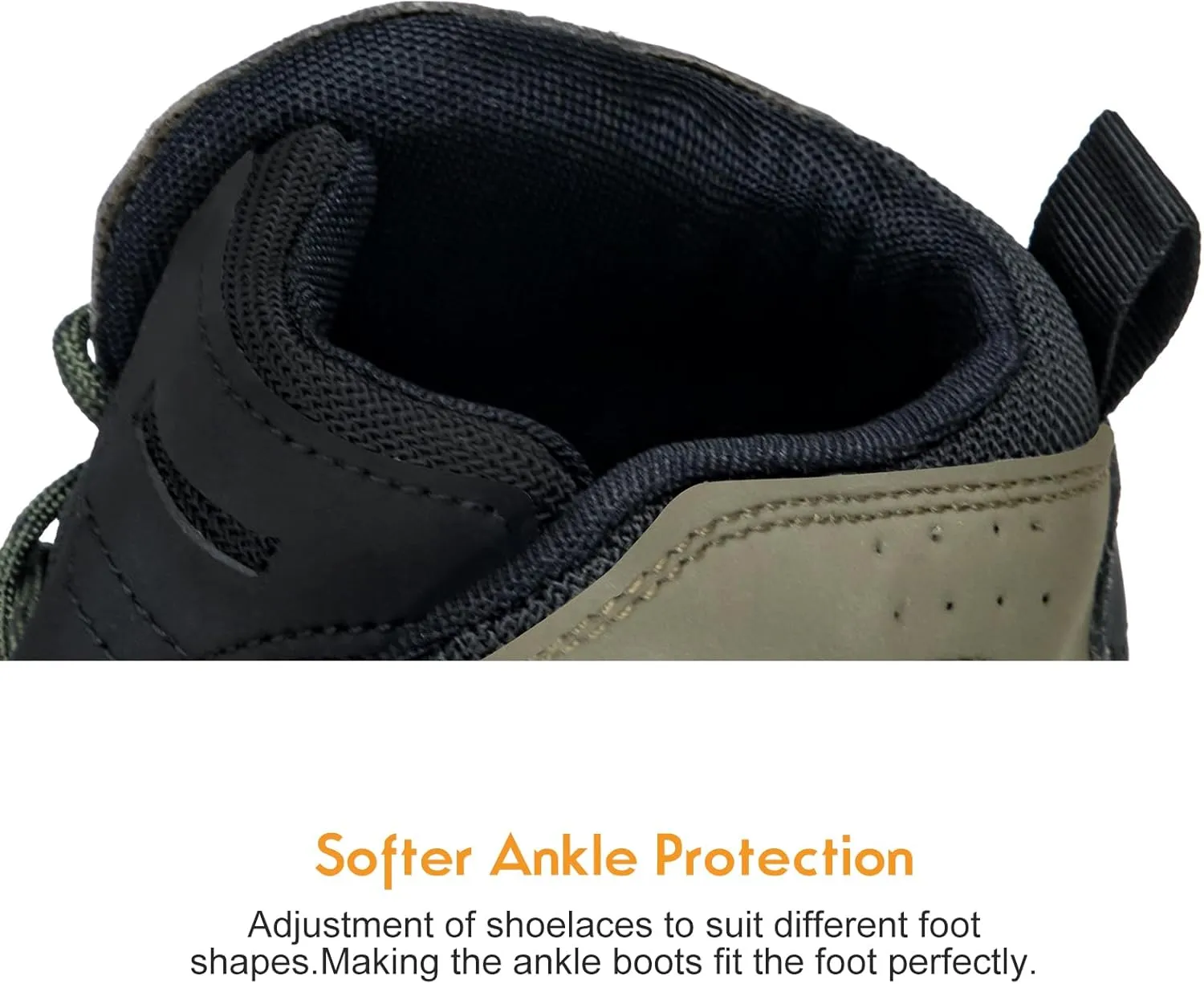 Work Boots for Men Steel Toe Boots Comfortable Breathable High Top Indestructible Safety Boots for Women Lightweight Safety Shoes Non Slip Work Shoes Industry Construction Waterproof Boots