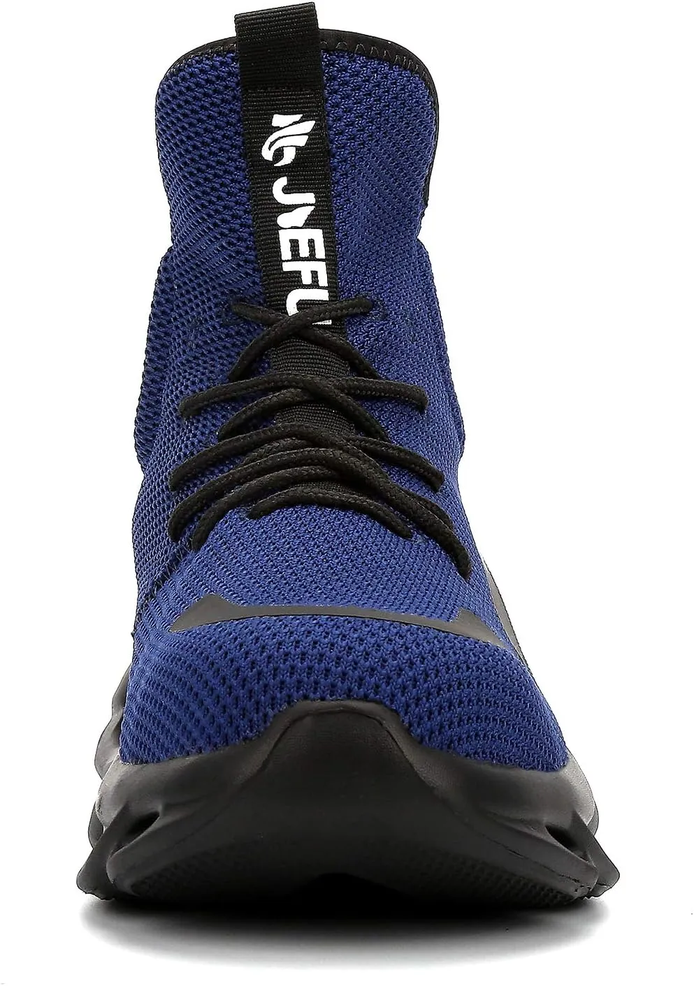 XUNRUO Work Safety Boots for Men and Women Steel Toe Lightweight Breathable Pull on Construction Boots