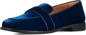 XYD Women's Closed Almond Toe Slip On Moccasins Low Heel Flats Comfy Formal Casual Office Work Dress Loafers Shoes